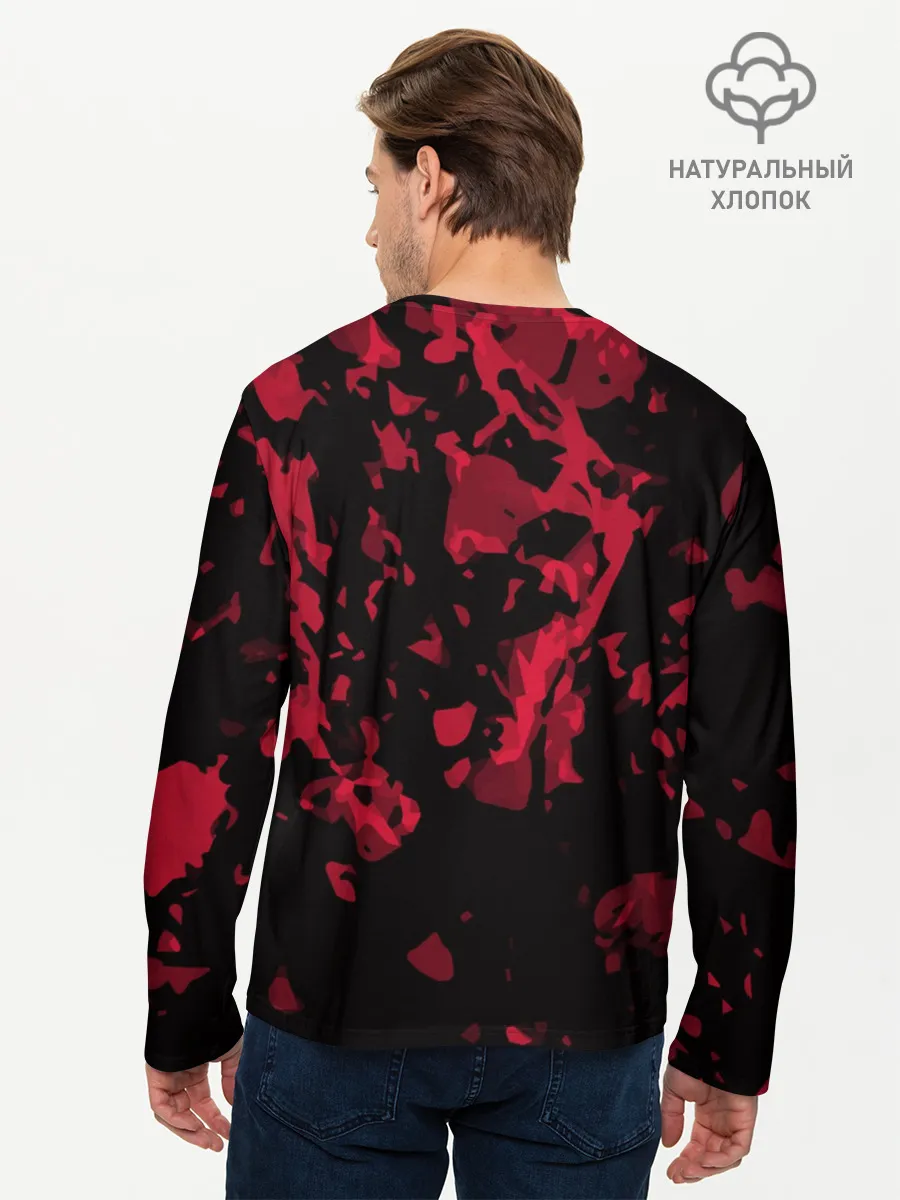 Мужской лонгслив базовый / СССР Космическая Программа