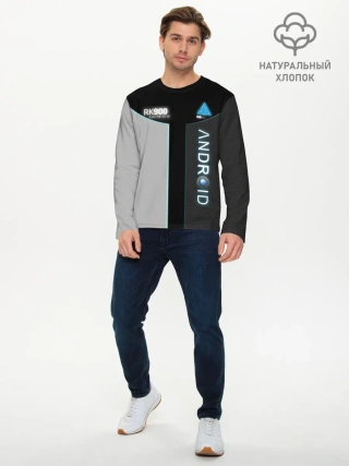 Мужской лонгслив базовый / DETROIT: BECOME HUMAN.