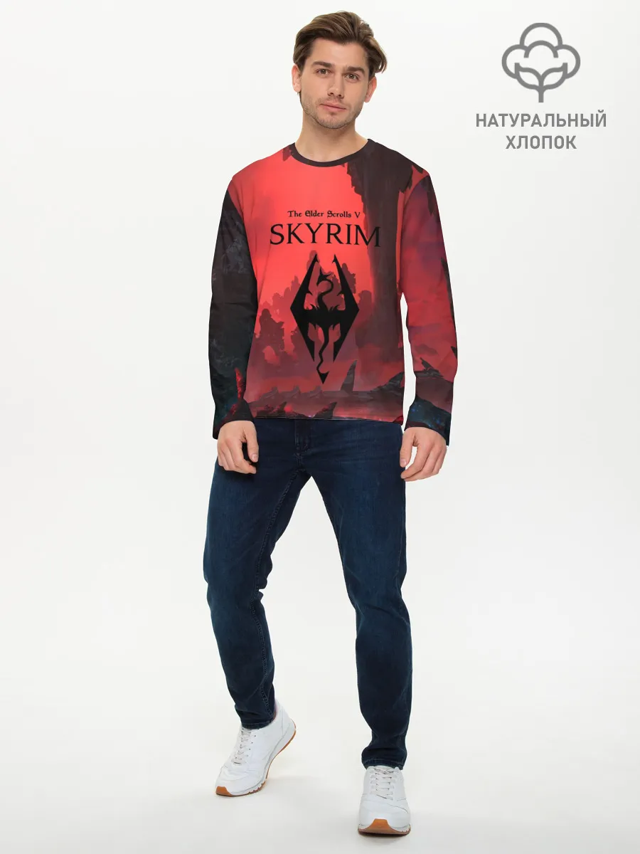 Мужской лонгслив базовый / The Elder Scrolls SKYRIM