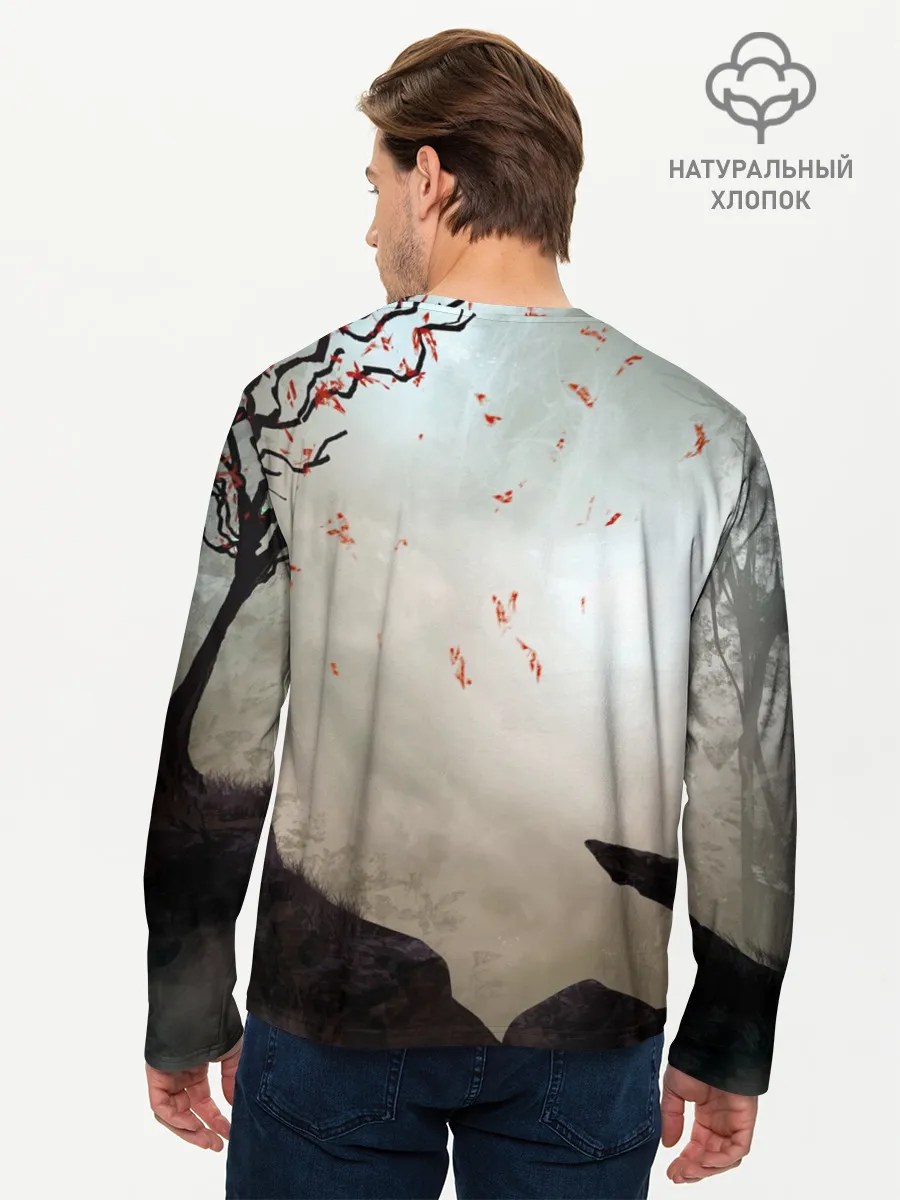 Мужской лонгслив базовый / The Elder Scrolls SKYRIM 5