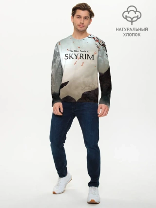 Мужской лонгслив базовый / The Elder Scrolls SKYRIM 5