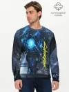 Мужской лонгслив базовый / CYBERPUNK 2077