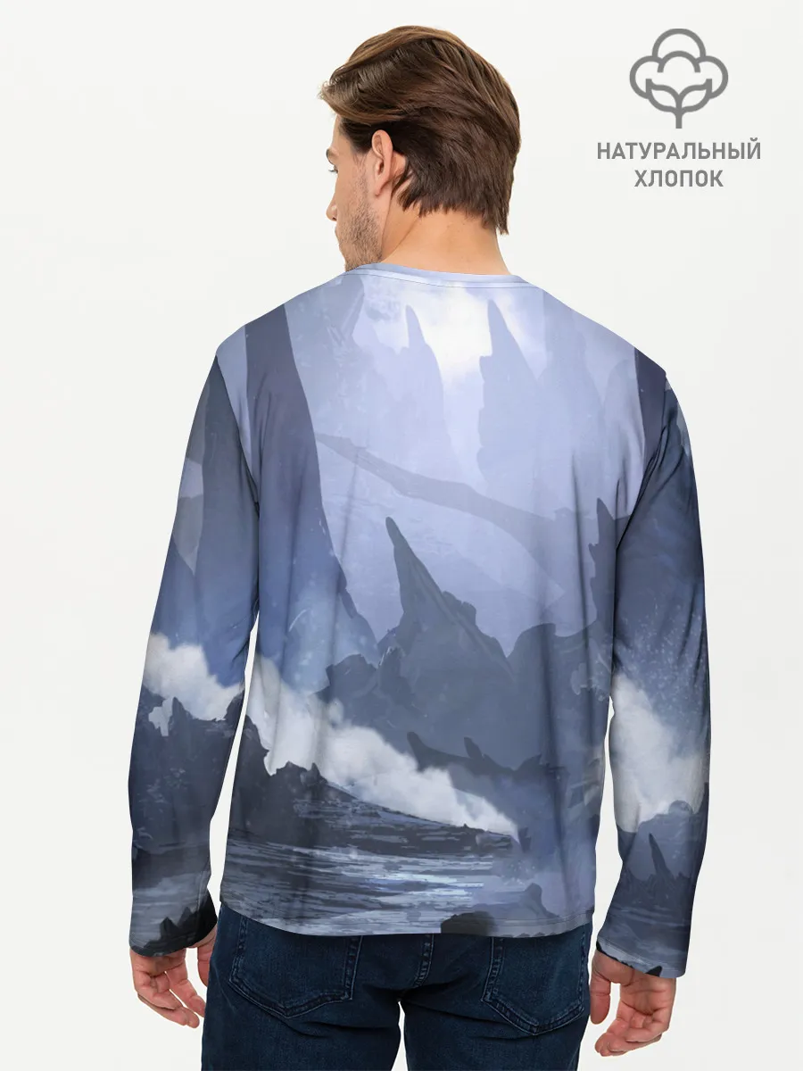 Мужской лонгслив базовый / THE ELDER SCROLLS 5 SKYRIM