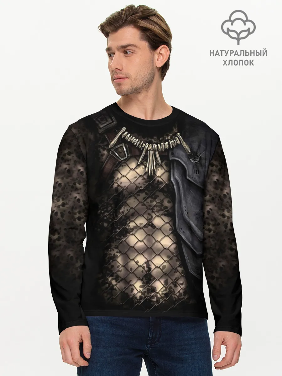 Мужской лонгслив базовый / Хищник / Predator