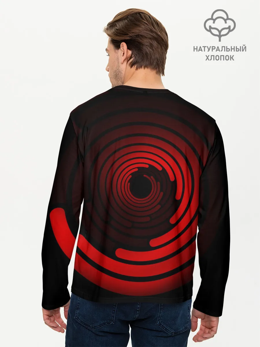 Мужской лонгслив базовый / AC Milan