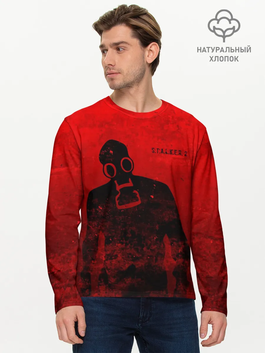 Мужской лонгслив базовый / S.T.A.L.K.E.R. 2