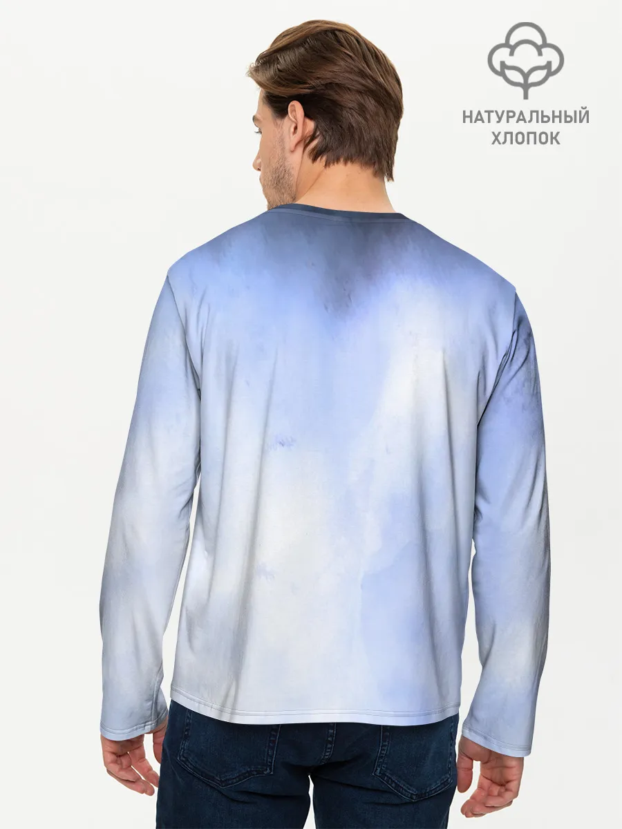 Мужской лонгслив базовый / Даждьбог