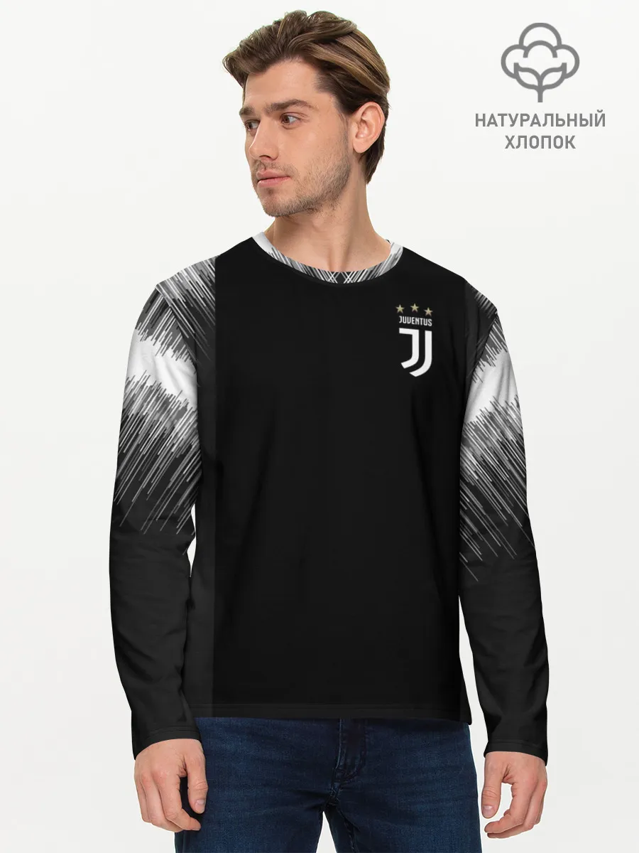 Мужской лонгслив базовый / 1