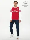 Мужской лонгслив базовый / Aubameyang home 18-19