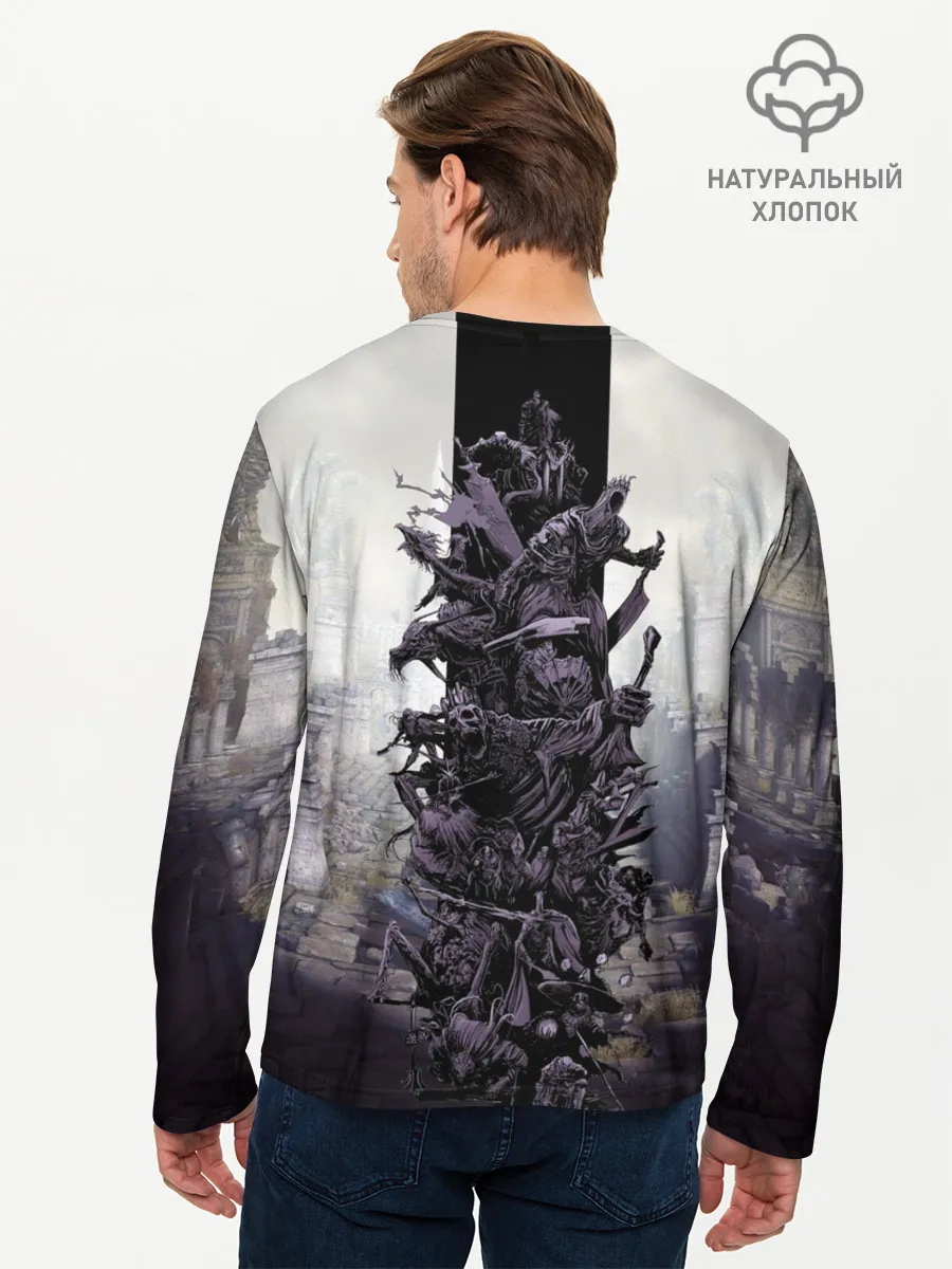 Мужской лонгслив базовый / Dark Souls Boss Collaboration