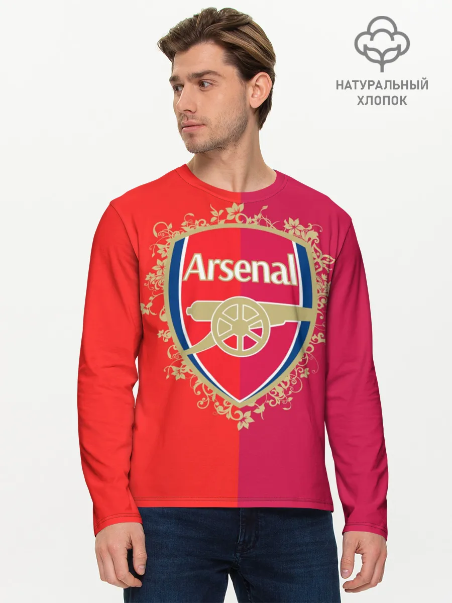 Мужской лонгслив базовый / FC Arsenal