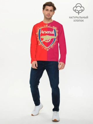 Мужской лонгслив базовый / FC Arsenal