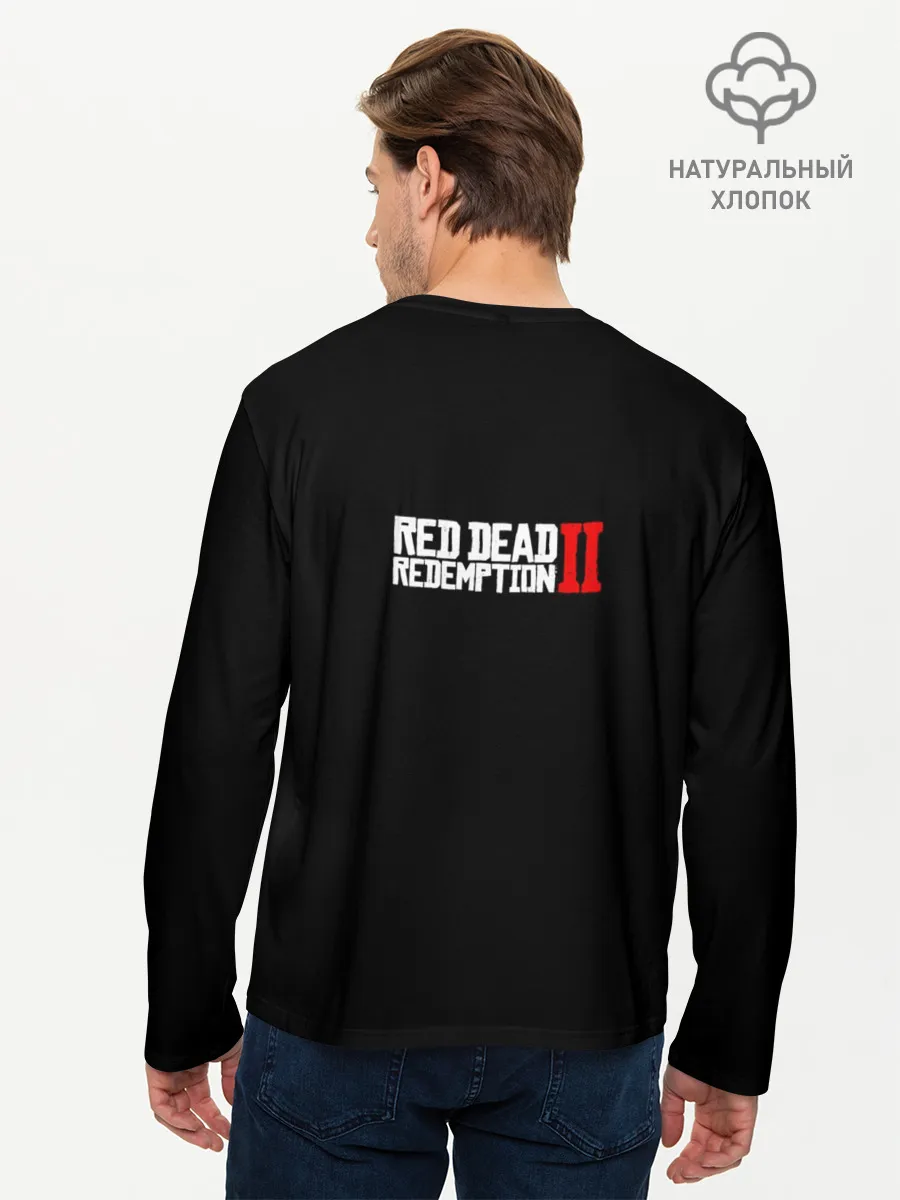 Мужской лонгслив базовый / Redemption is Dead