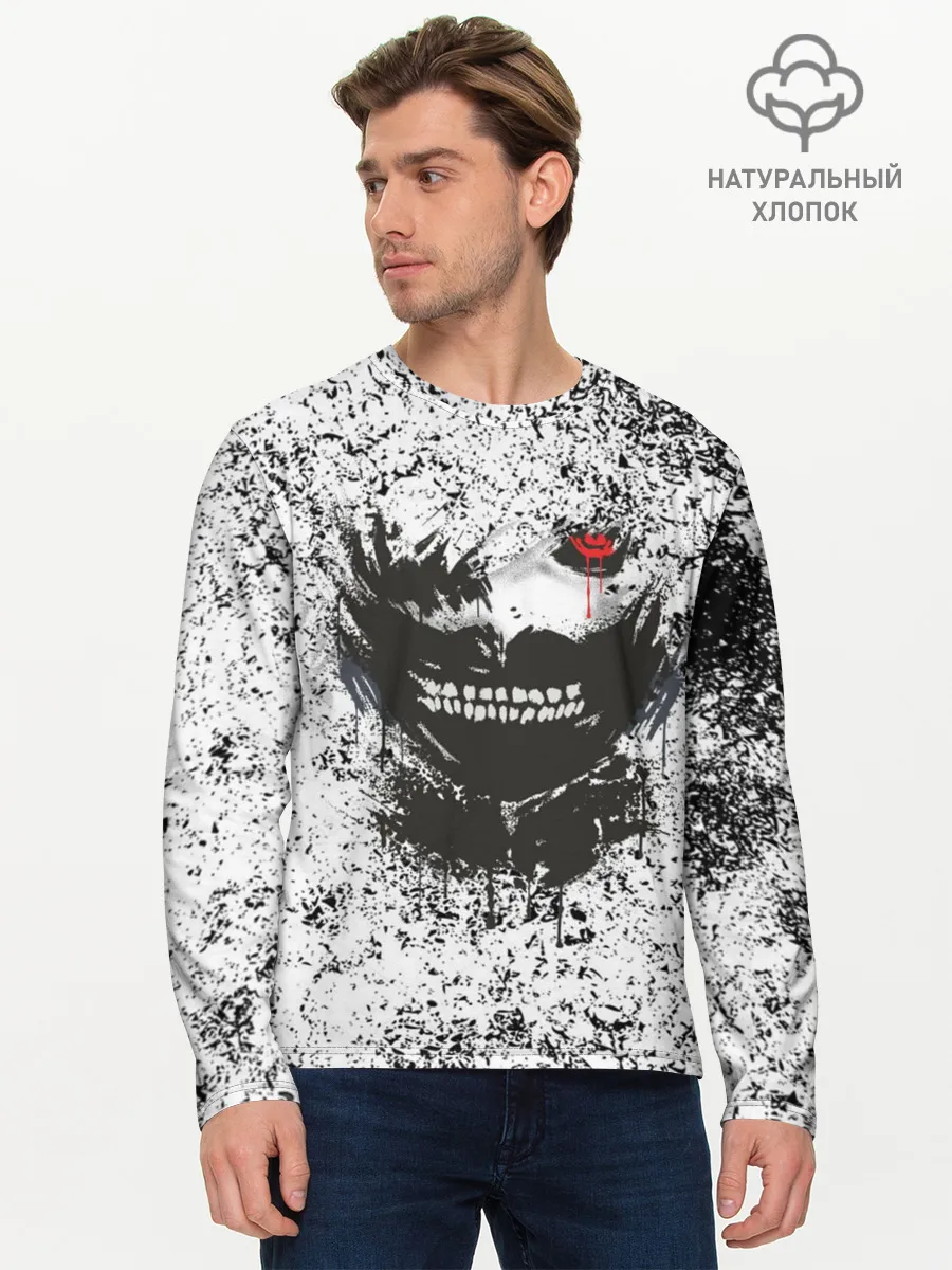 Мужской лонгслив базовый / Kaneki Ken