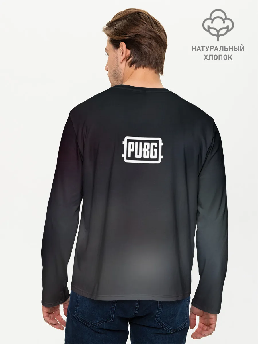 Мужской лонгслив базовый / PUBG