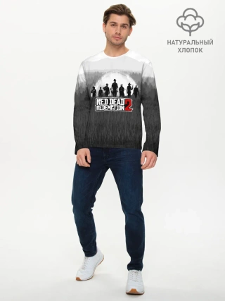 Мужской лонгслив базовый / Red Dead Redemption 2