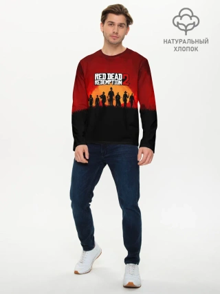 Мужской лонгслив базовый / RDR 2