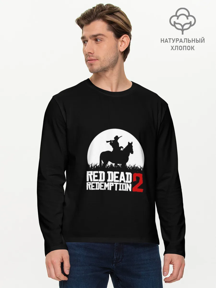 Мужской лонгслив базовый / RED DEAD REDEMPTION