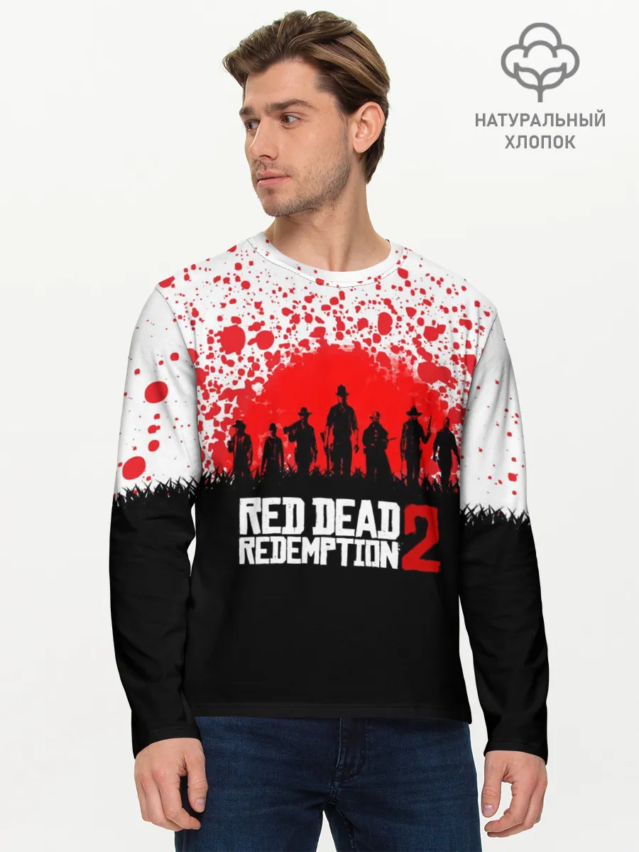 Мужской лонгслив базовый / RED DEAD REDEMPTION 2