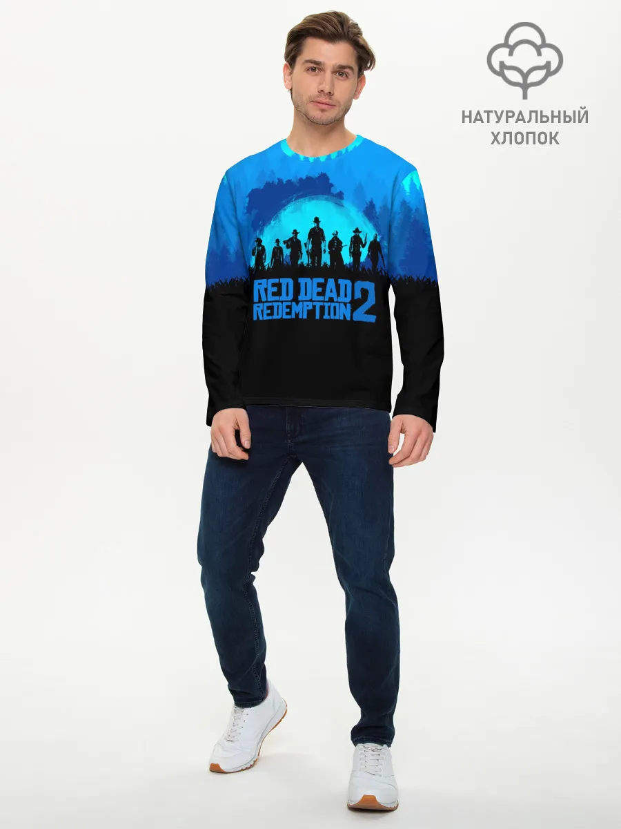 Мужской лонгслив базовый / RED DEAD REDEMPTION 2