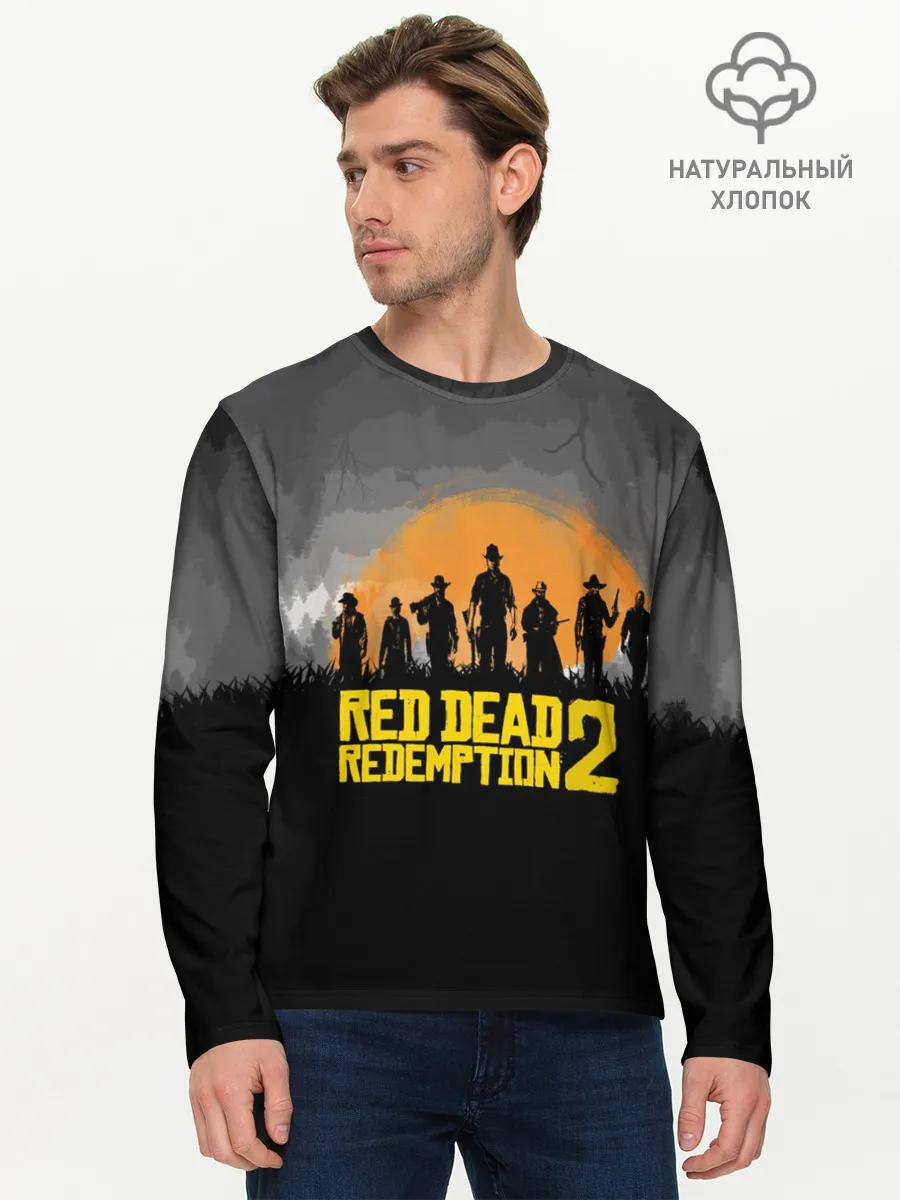 Мужской лонгслив базовый / RED DEAD REDEMPTION 2