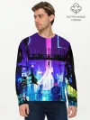 Мужской лонгслив базовый / CYBERPUNK