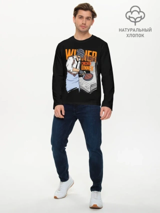 Мужской лонгслив базовый / PUBG