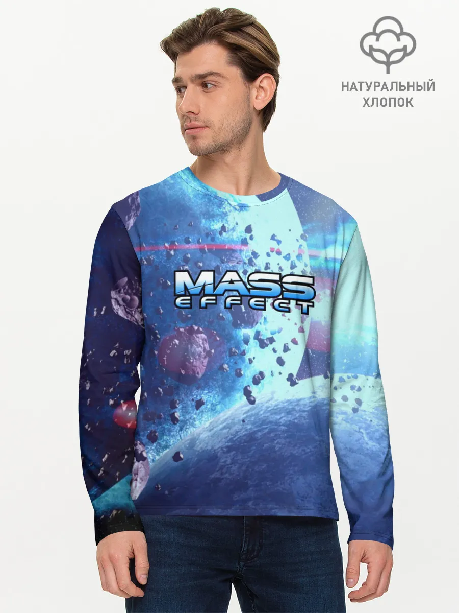 Мужской лонгслив базовый / MASS EFFECT