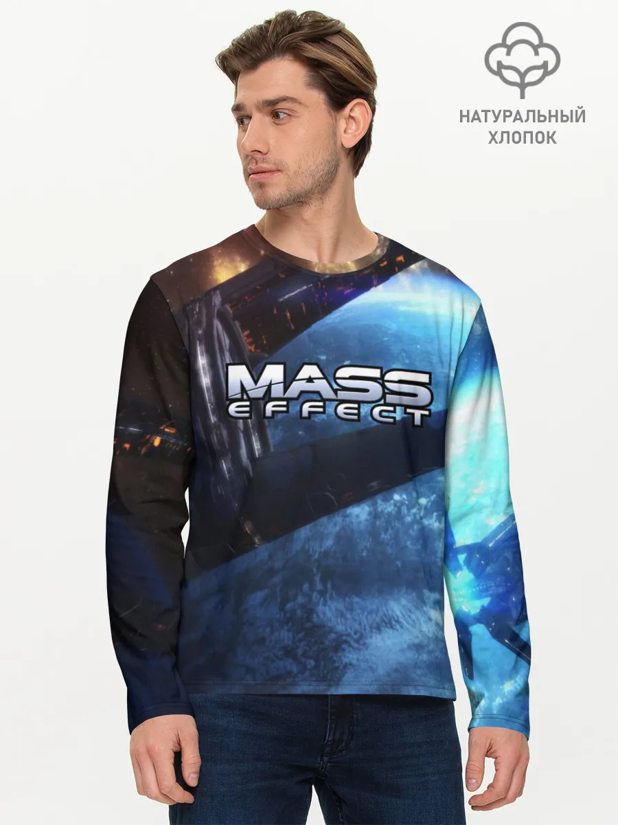 Мужской лонгслив базовый / MASS EFFECT