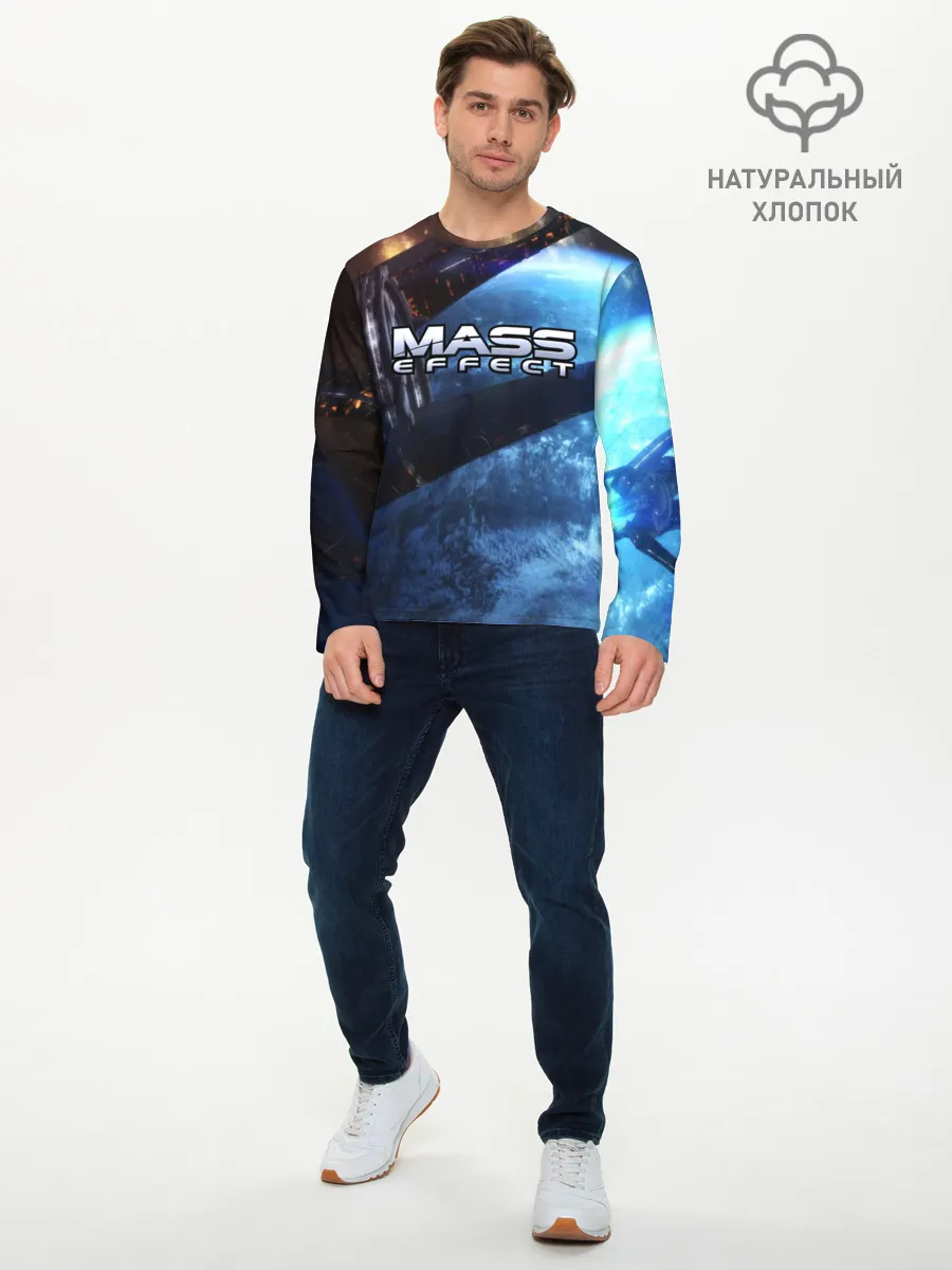 Мужской лонгслив базовый / MASS EFFECT
