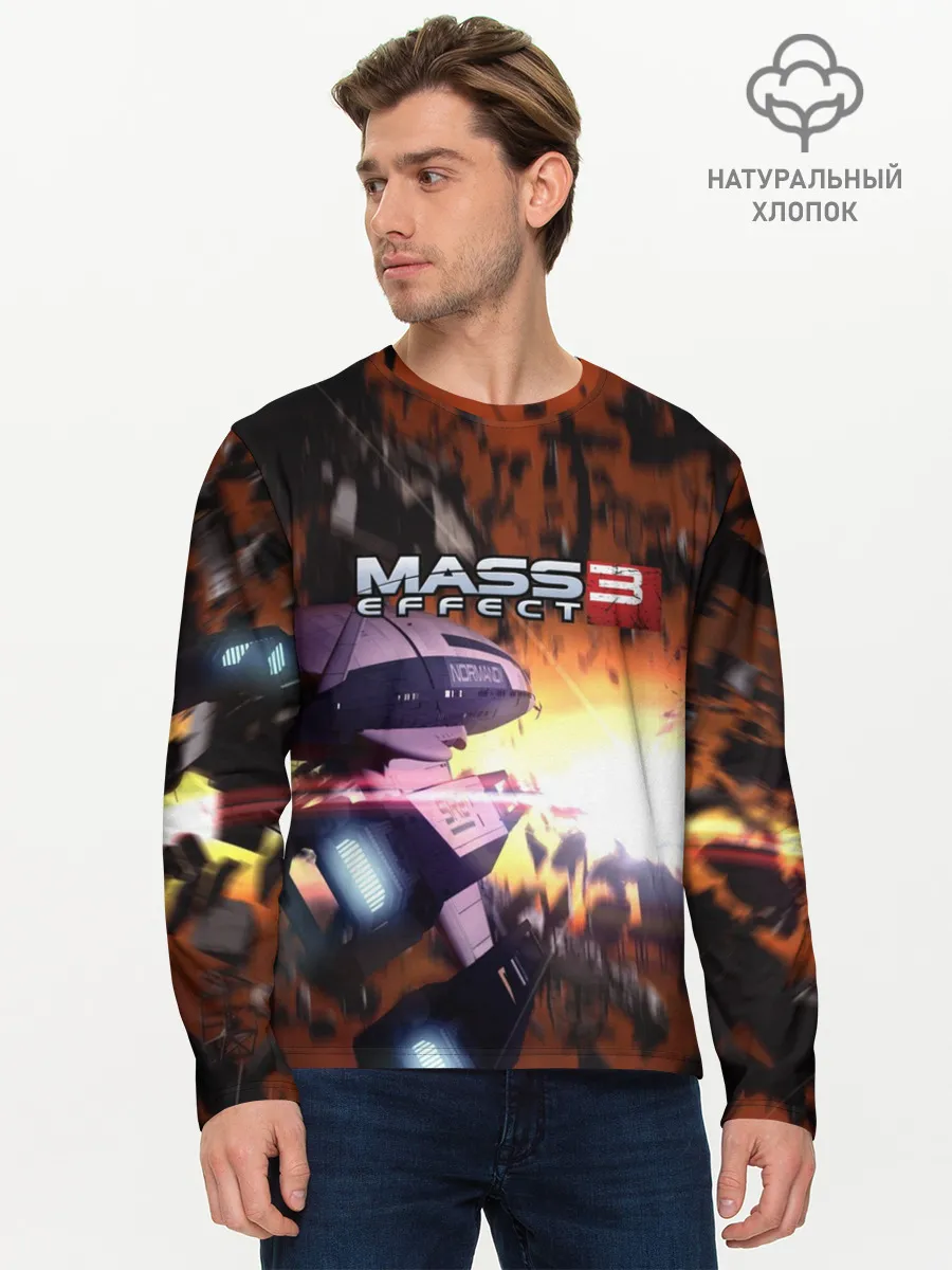 Мужской лонгслив базовый / MASS EFFECT