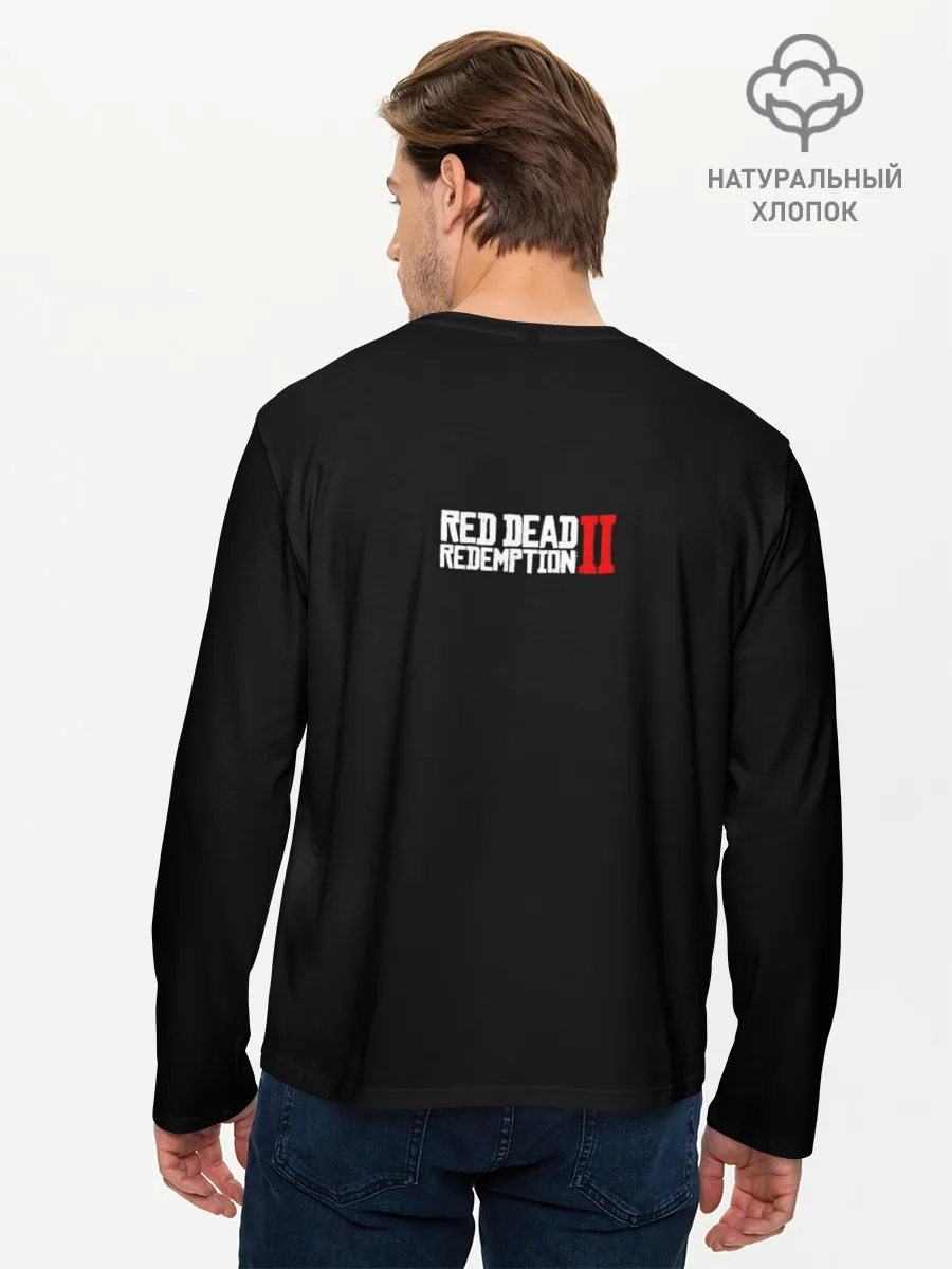 Мужской лонгслив базовый / Red Dead Redemption