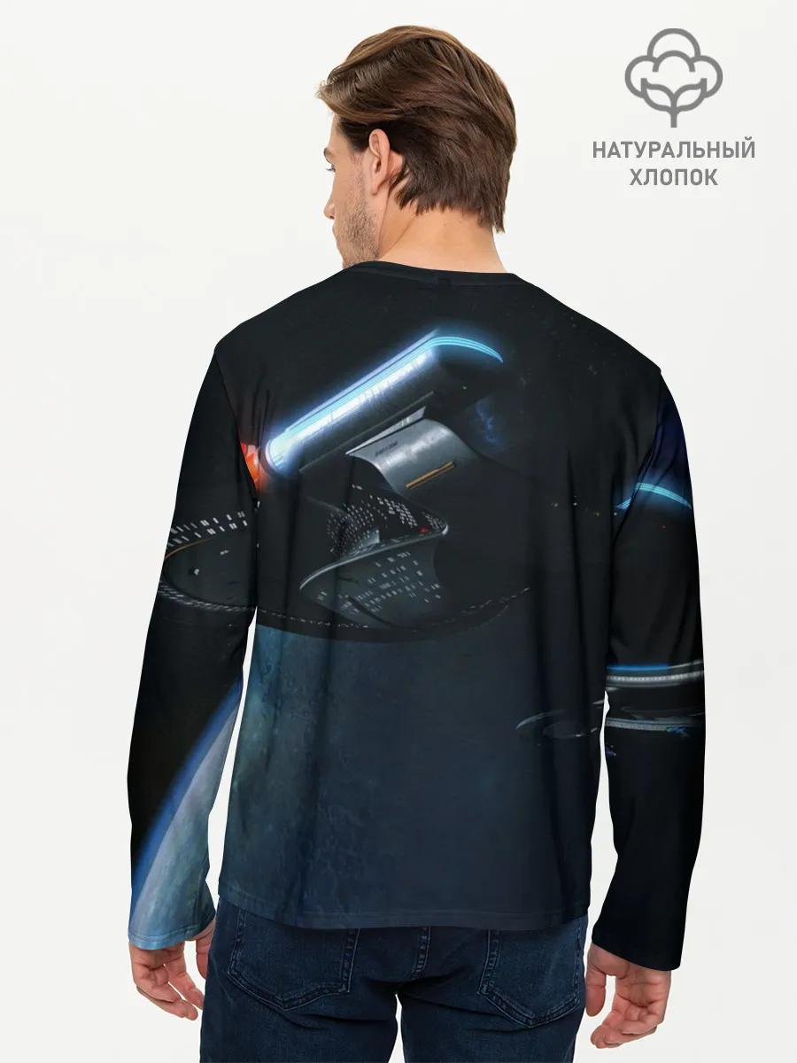 Мужской лонгслив базовый / MASS EFFECT N7