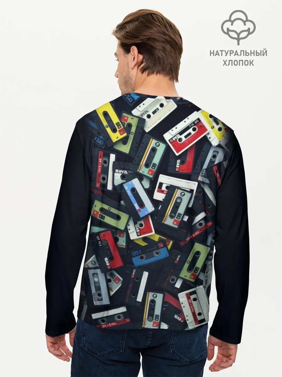 Мужской лонгслив базовый / 90-е