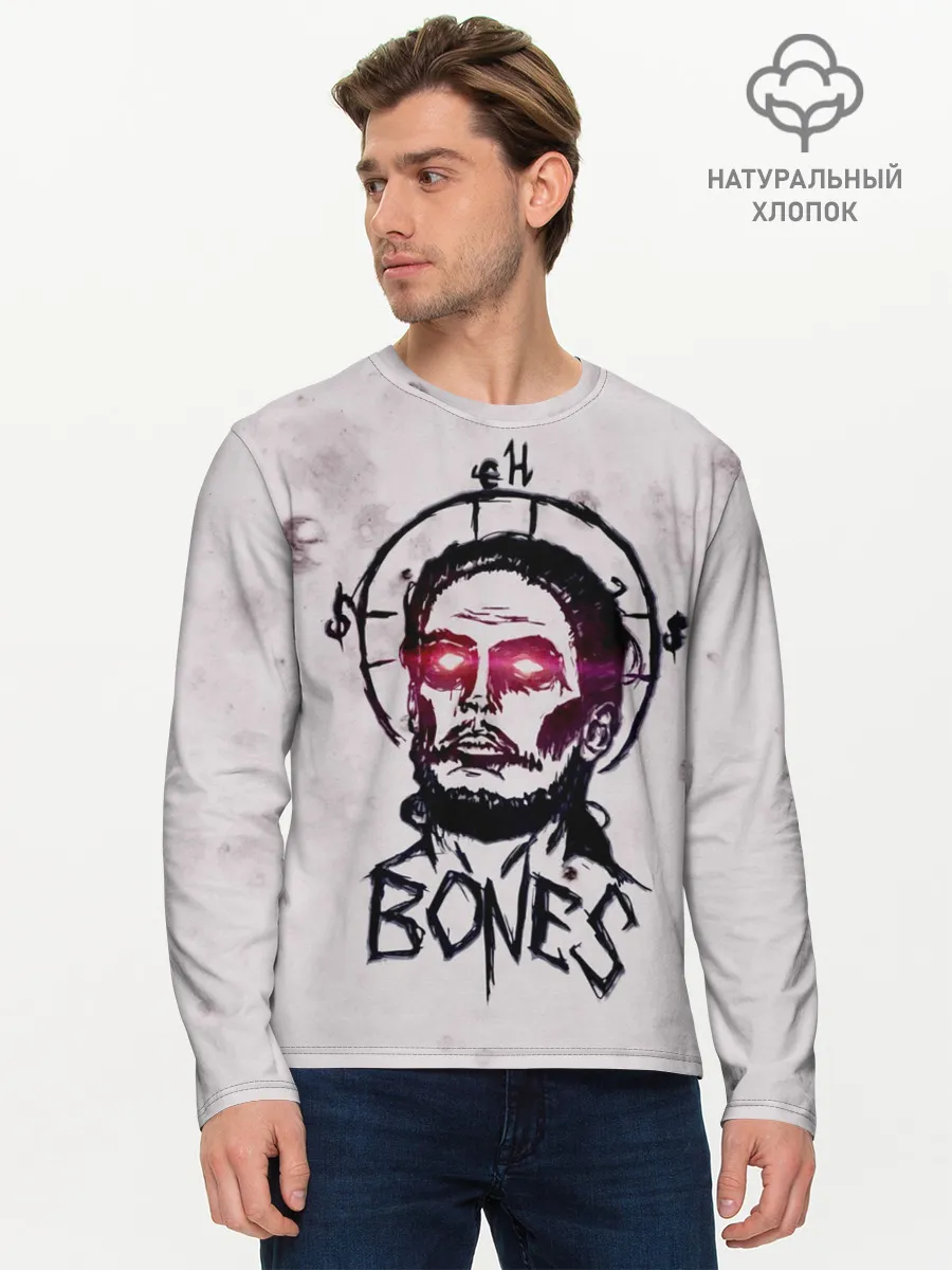 Мужской лонгслив базовый / BONES Sesh Team