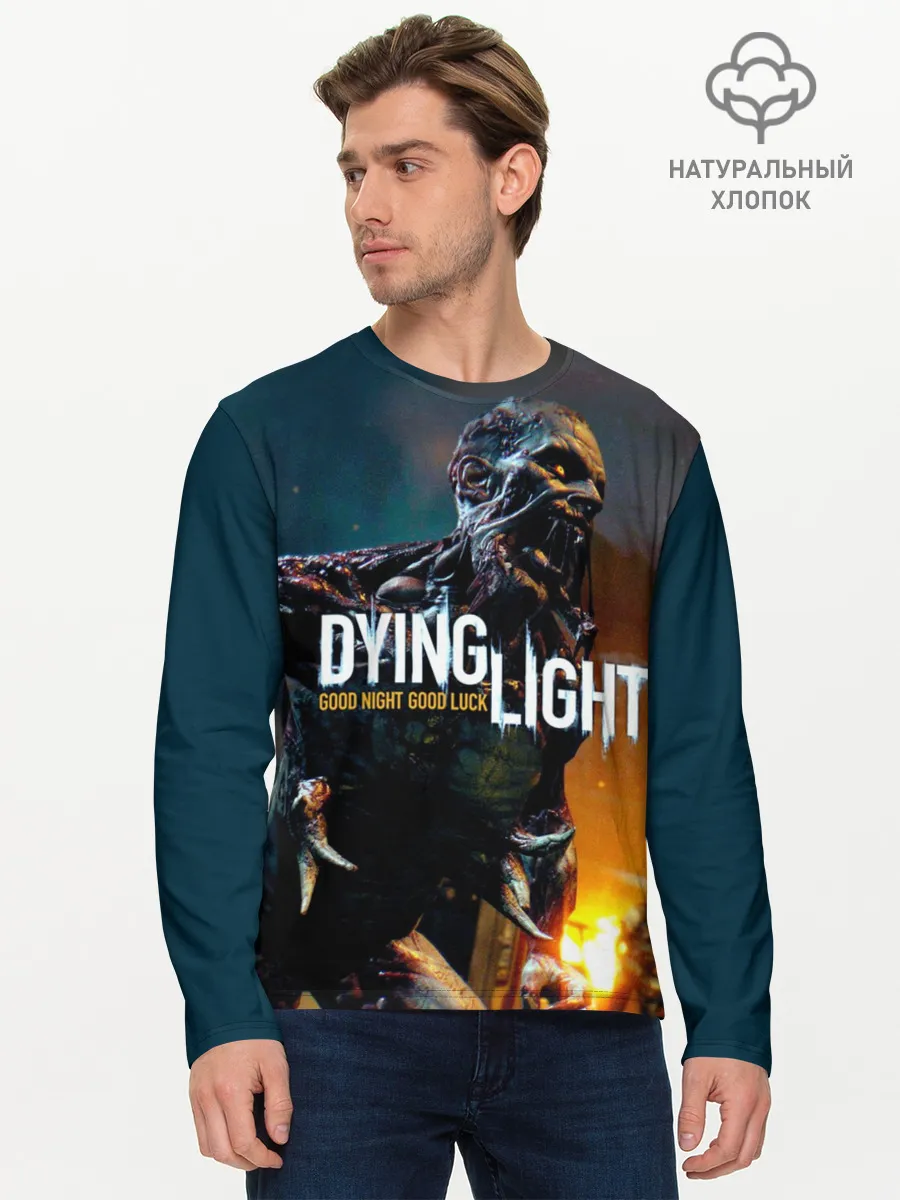 Мужской лонгслив базовый / Dying Light #3