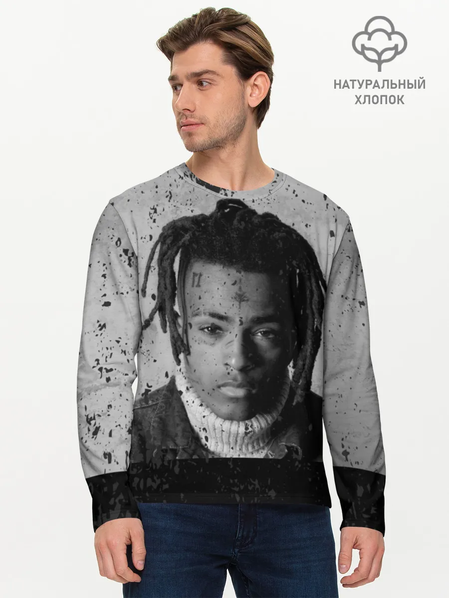 Мужской лонгслив базовый / XXXTentacion