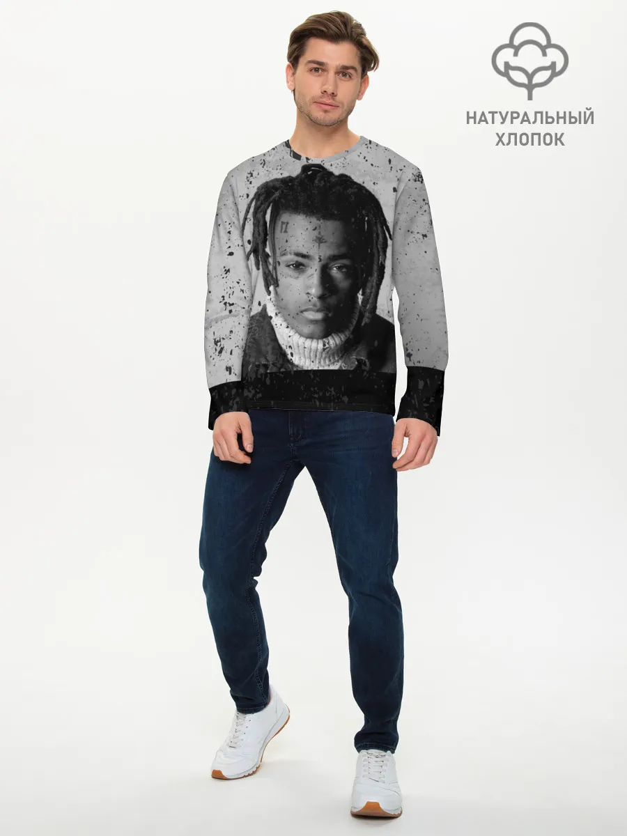 Мужской лонгслив базовый / XXXTentacion