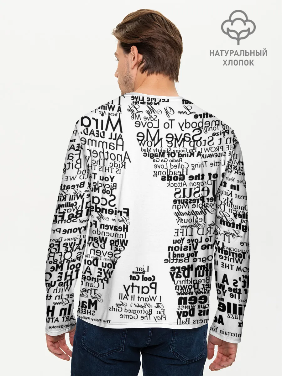 Мужской лонгслив базовый / Queen