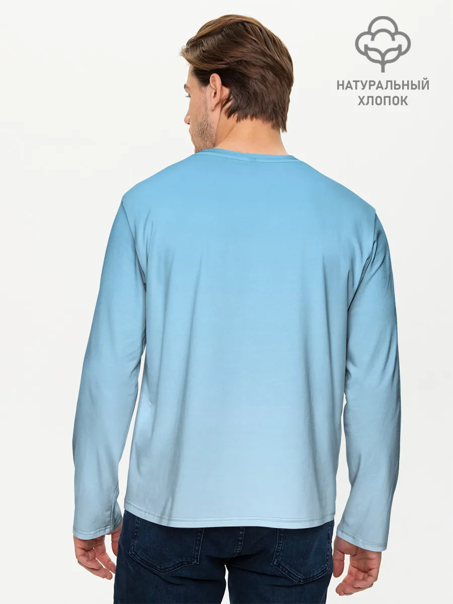 Мужской лонгслив базовый / Гомер