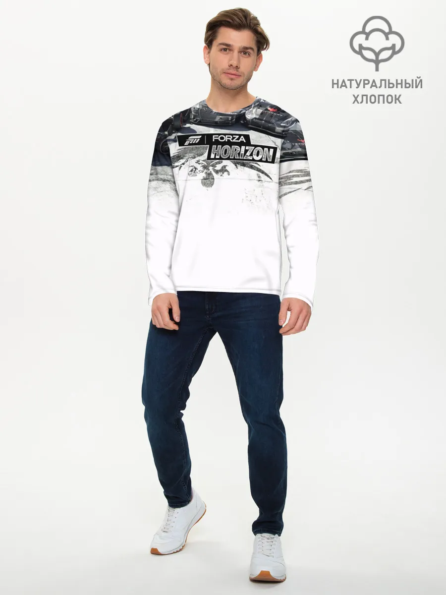 Мужской лонгслив базовый / Forza Horizon