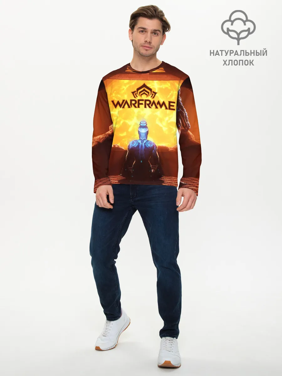Мужской лонгслив базовый / Warframe