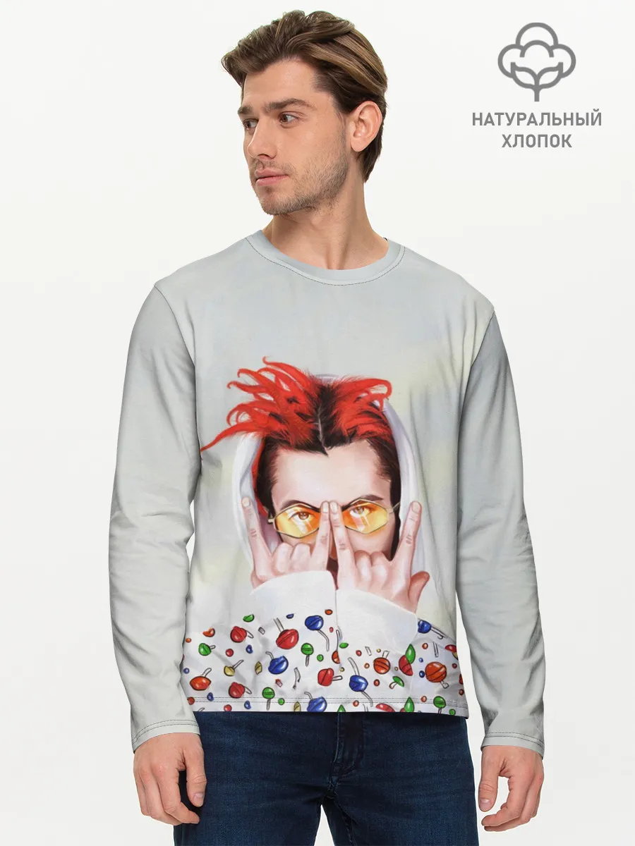 Мужской лонгслив базовый / Gone.Fludd