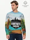 Мужской лонгслив базовый / Fortnite Forever