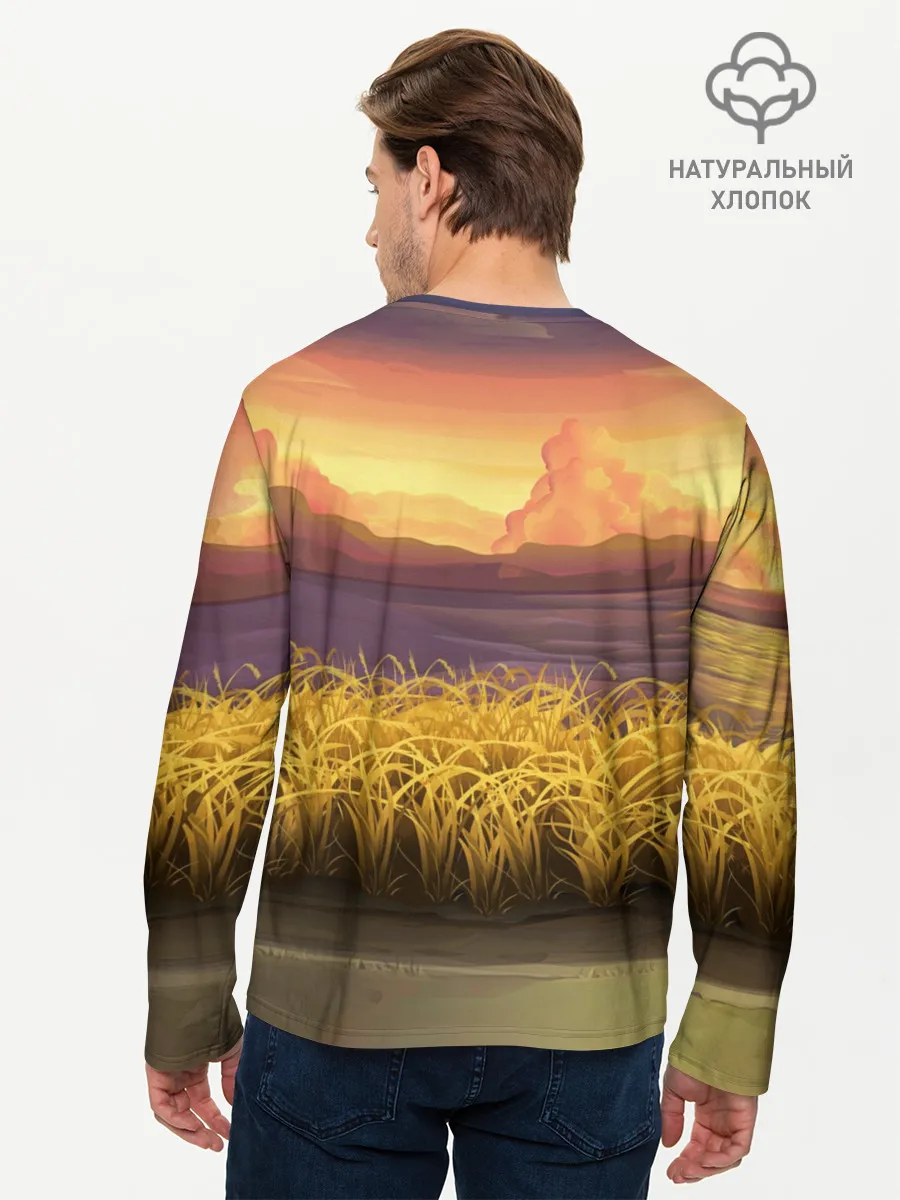 Мужской лонгслив базовый / PUBG MOBILE