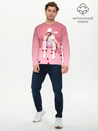 Мужской лонгслив базовый / Lil Xan _