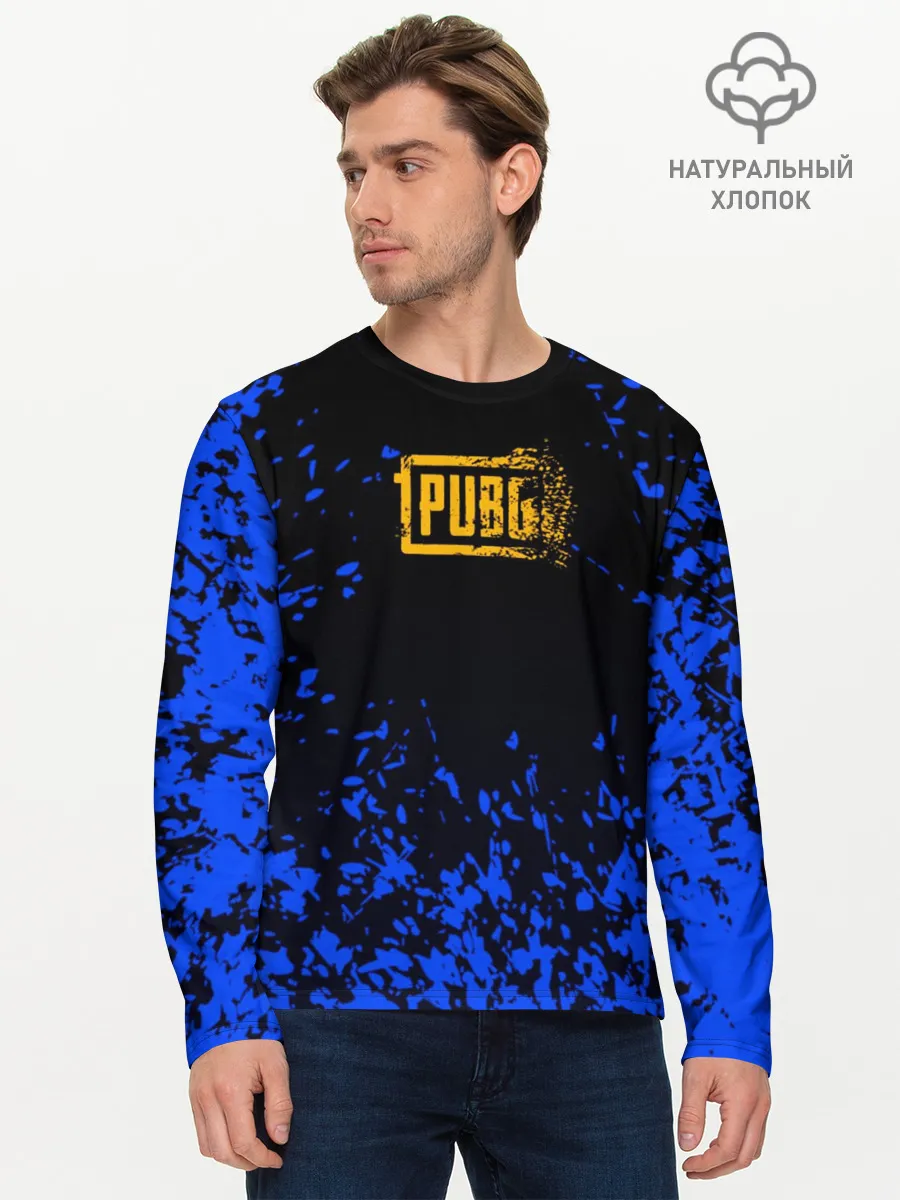 Мужской лонгслив базовый / PUBG #7