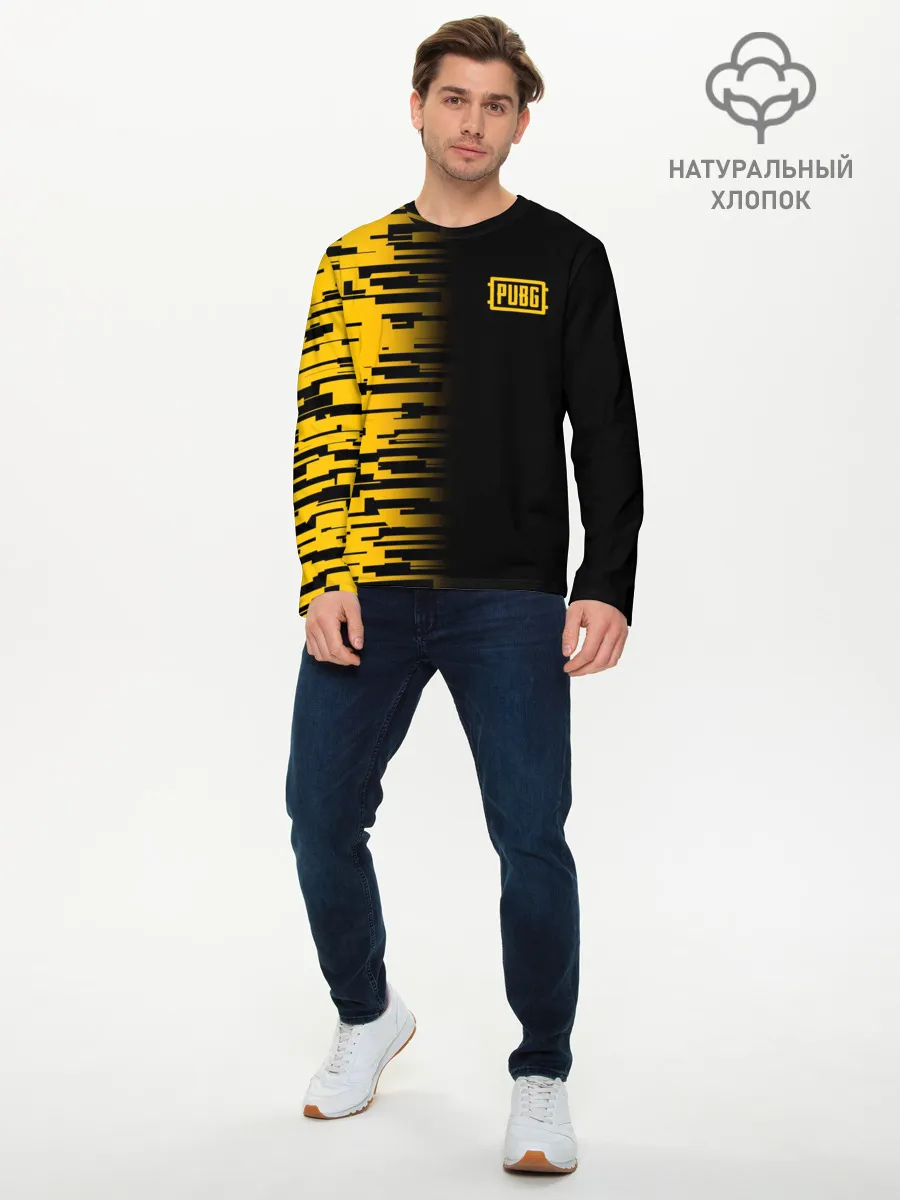 Мужской лонгслив базовый / PUBG #10