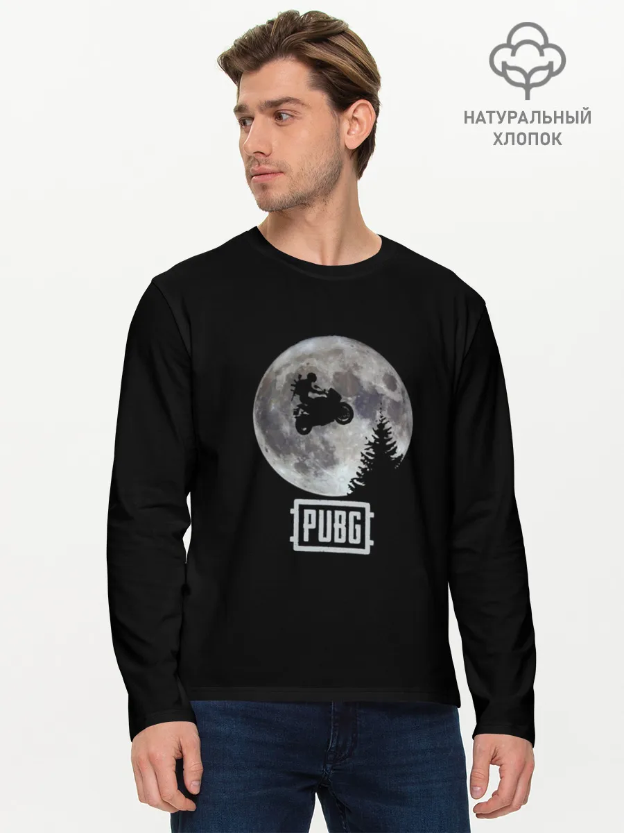 Мужской лонгслив базовый / PUBG