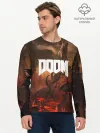 Мужской лонгслив базовый / DOOM